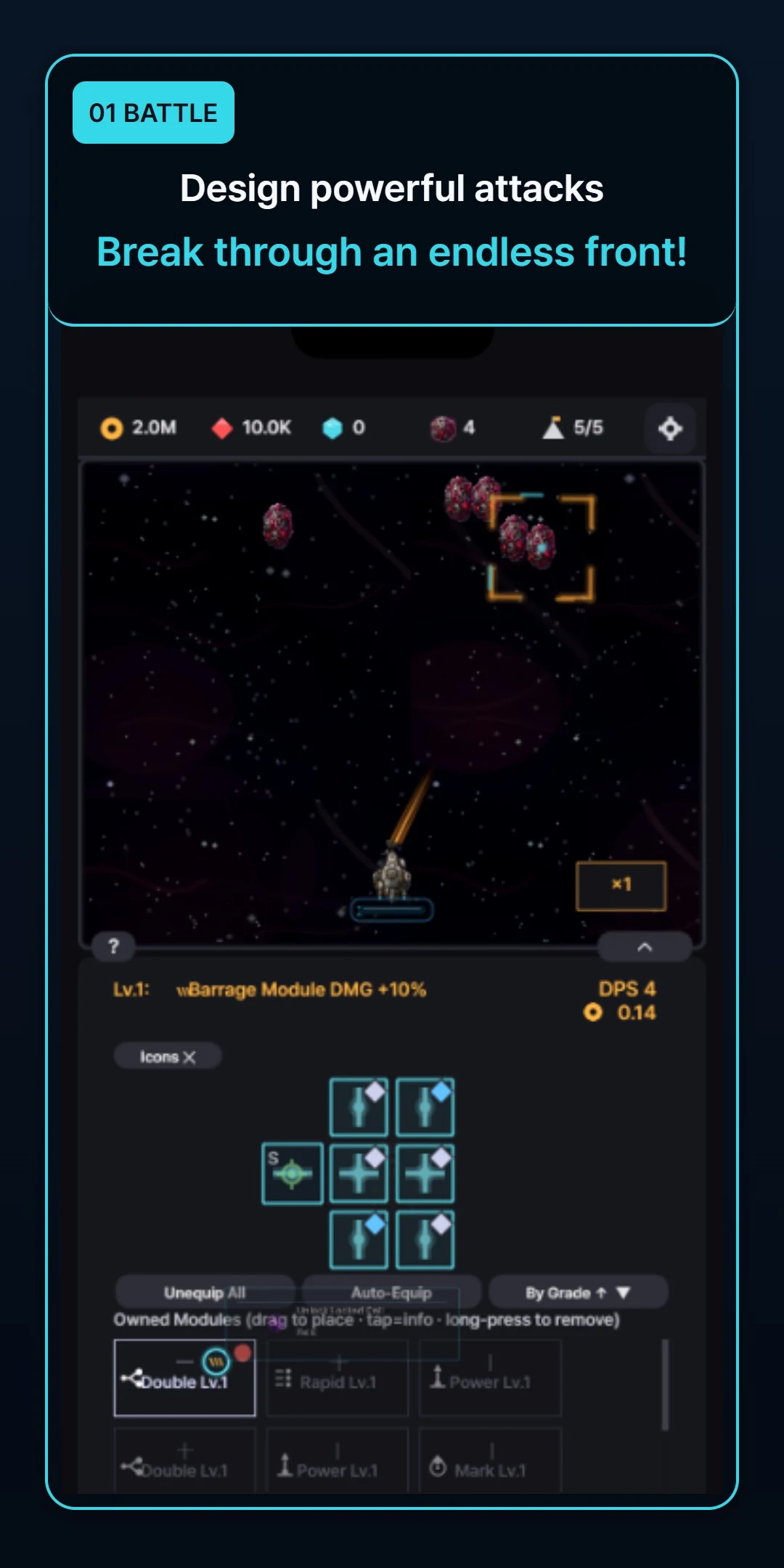 Reborn Starship Idle screenshot