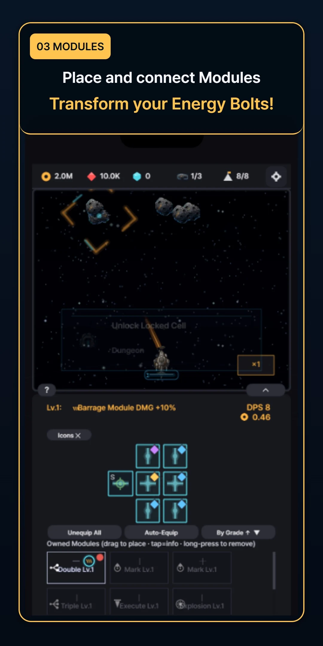 Reborn Starship Idle screenshot